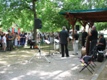 Vystúpenie hudobnej skupiny Traditional Club Bratislava prilákalo aj okoloidúcich